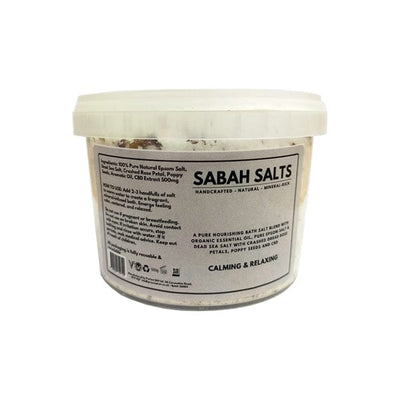 Green Apron CBD Products Sabah 500mg CBD Calming & Relaxing Bath Salts