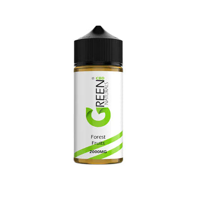 Green Naturals CBD Products Green Naturals 2000mg CBD Vaping Liquid 100ml (50PG/50VG)