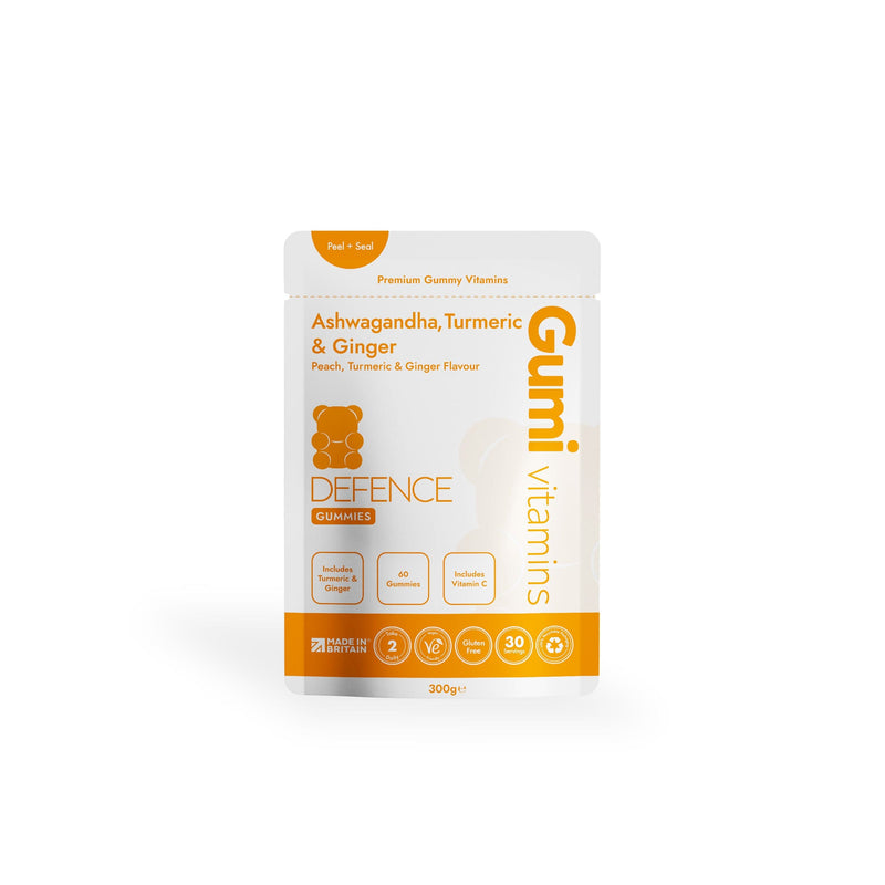 Gumi Vitamins Nootropics & Supplements Gumi Vitamins Defence - Ashwagandha, Turmeric & Ginger