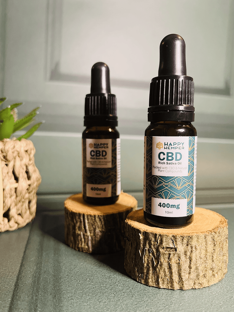 Happy Hemper Supplements Happy Hemper Cold-Pressed CBD Oil 10ml