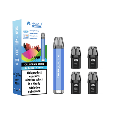 Hayati Vaping Products 20mg Hayati Remix 4in1 2400 Pod Kit 2400 Puffs