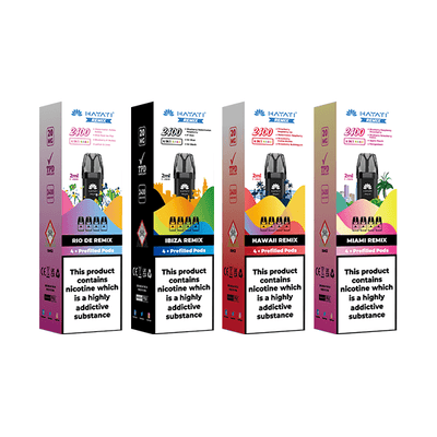 Hayati Vaping Products Miami Remix Hayati Remix 2400 20mg Replacement Pods 2400 Puffs
