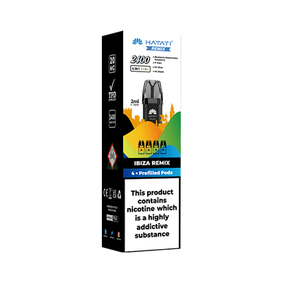 Hayati Vaping Products Tokyo Remix 20mg Hayati Remix 2400 Replacement Pods 2400 Puffs