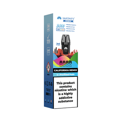 Hayati Vaping Products Tokyo Remix 20mg Hayati Remix 2400 Replacement Pods 2400 Puffs