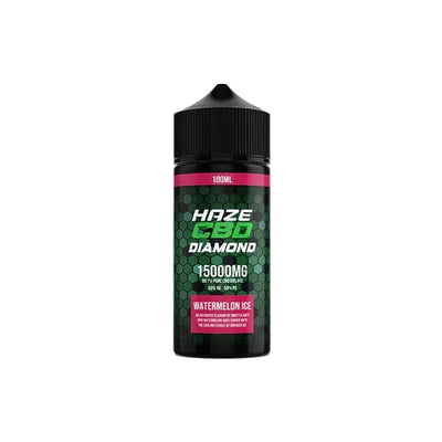 Haze CBD Products Watermelon Ice Haze CBD Diamond 15000mg CBD E-Liquid 100ml