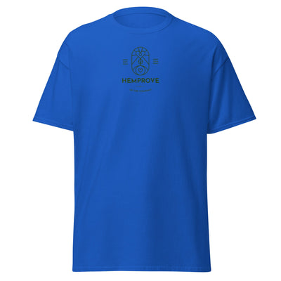 Hemprove UK Royal / S Hemprove Men's classic tee (FREE WITH £100+ CanBe ORDER)