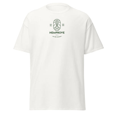 Hemprove UK White / S Hemprove Men's classic tee (FREE WITH £100+ CanBe ORDER)