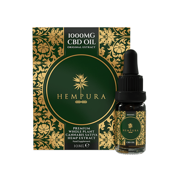 Hempura CBD Products Hempura 1000mg CBD Broad Spectrum Oil with terpenes - 10ml