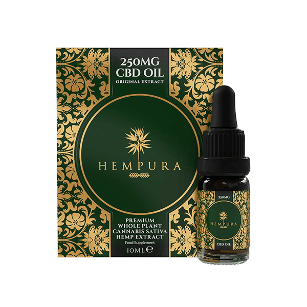 Hempura CBD Products Hempura 250mg CBD Broad Spectrum Oil with terpenes - 10ml