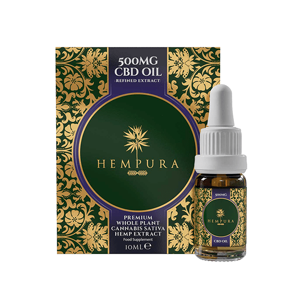 Hempura CBD Products Hempura 500mg CBD Broad Spectrum Oil Refined with terpenes - 10ml