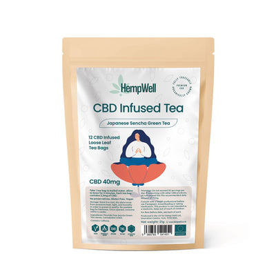 HempWell CBD Products HempWell 100mg CBD Tea