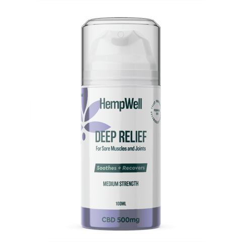 HempWell CBD Products HempWell Cooling Joint & Muscle Cream/Roll-On