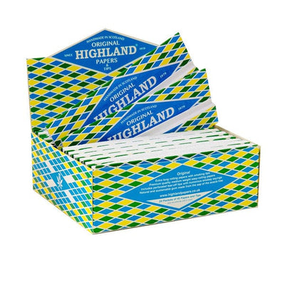 Highland Food, Beverages & Tobacco Highland Double Decadence King Size Rolling Papers & Tips (24 Pack)