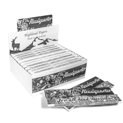 Highland Food, Beverages & Tobacco Highland Headquarters King Size Rolling Paper & Tips (24 Pack)