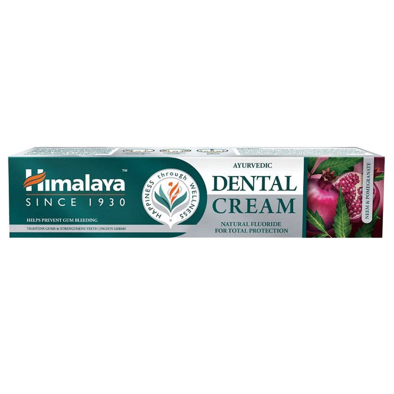 Himalaya Health and Wellbeing Ayurvedic Dental Cream with Natural Fluoride - 100 grams