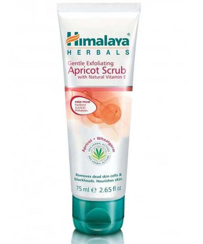 Himalaya Health and Wellbeing Gentle Exfoliating Apricot Scrub - 75 ml.