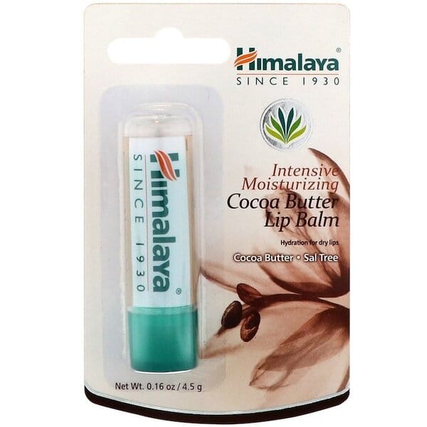 Himalaya Health and Wellbeing Intensive Moisturizing Cocoa Butter Lip Balm - 4.5 grams
