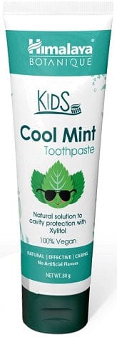Himalaya Health and Wellbeing Kids Toothpaste, Cool Mint - 80 grams