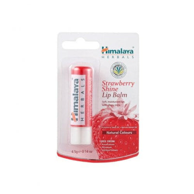 Himalaya Health and Wellbeing Strawberry Shine Lip Balm - 4.5 grams