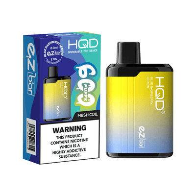 HQD Vaping Products 20mg HQD EZ Bar Disposable Vape Device 600 Puffs