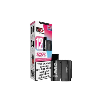 I VG Vaping Products 10mg IVG Pro 12 Refill Pods 10000 Puffs