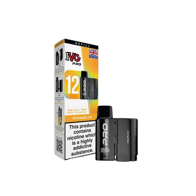 I VG Vaping Products 20mg I VG Pro 12 Refill Pod Pack 10000 Puffs