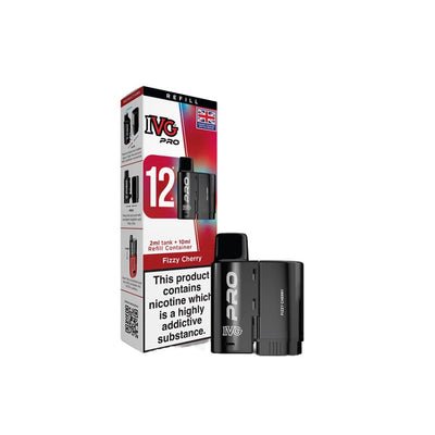 I VG Vaping Products 20mg I VG Pro 12 Refill Pod Pack 10000 Puffs