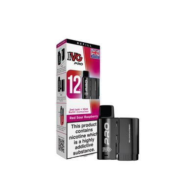 I VG Vaping Products 20mg I VG Pro 12 Refill Pod Pack 10000 Puffs