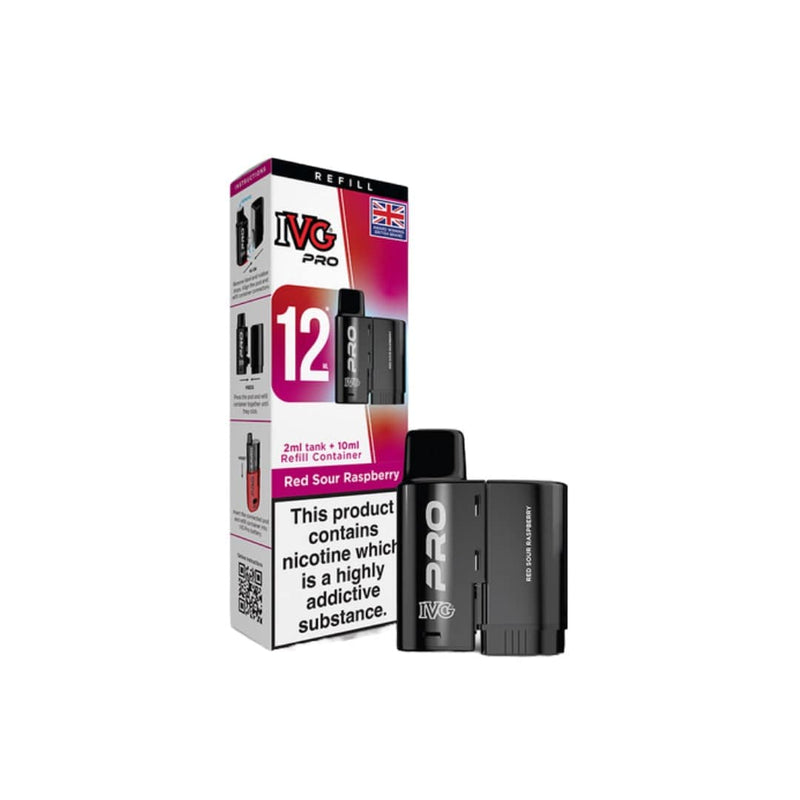 I VG Vaping Products 20mg I VG Pro 12 Refill Pod Pack 10000 Puffs