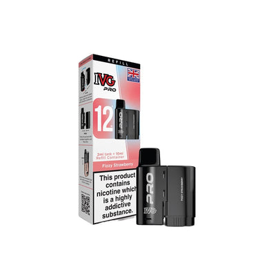 I VG Vaping Products 20mg I VG Pro 12 Refill Pod Pack 10000 Puffs