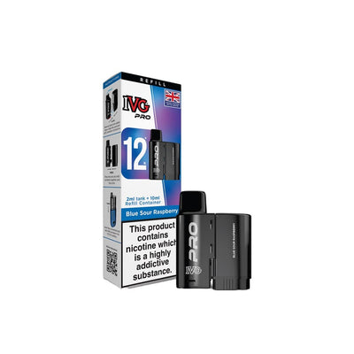 I VG Vaping Products 20mg I VG Pro 12 Refill Pod Pack 10000 Puffs