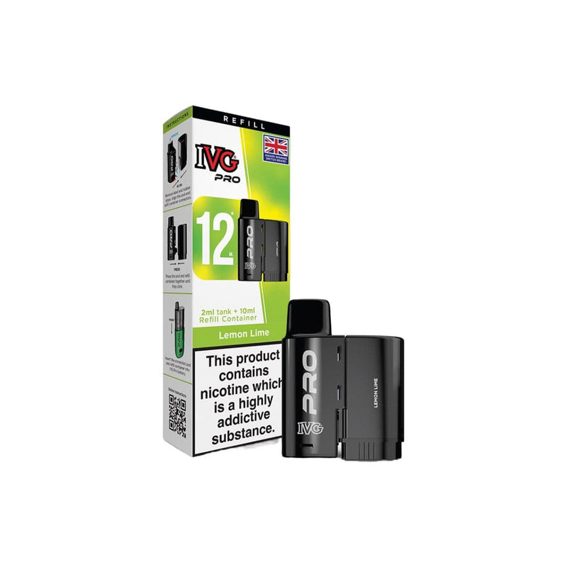 I VG Vaping Products 20mg I VG Pro 12 Refill Pod Pack 10000 Puffs