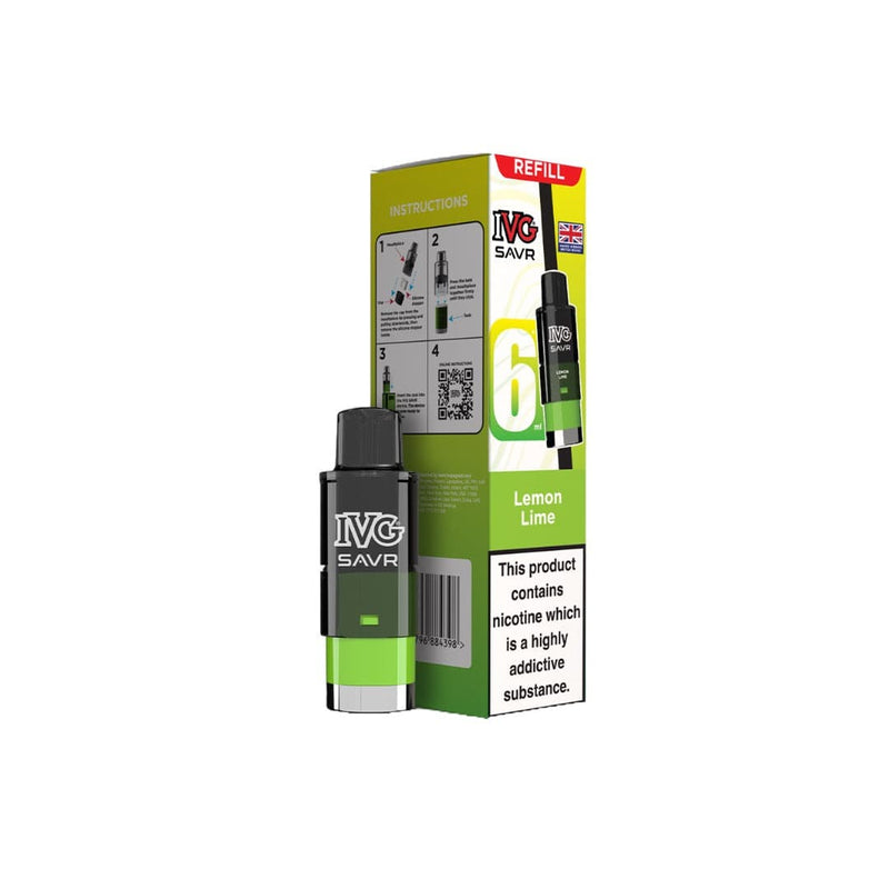 I VG Vaping Products 20mg I VG SAVR Refill Pod Pack 3000 Puffs