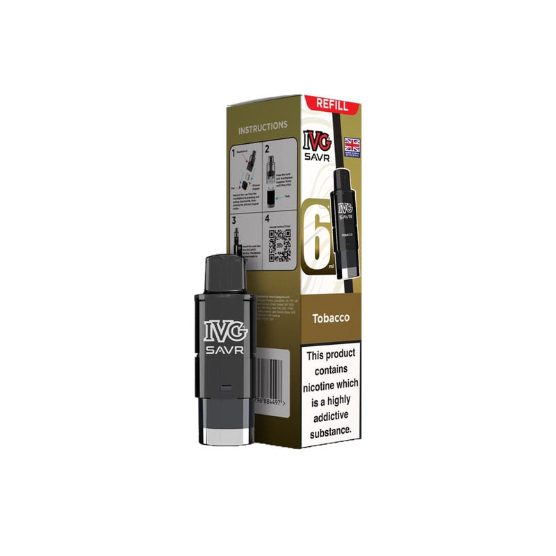I VG Vaping Products 20mg I VG SAVR Refill Pod Pack 3000 Puffs