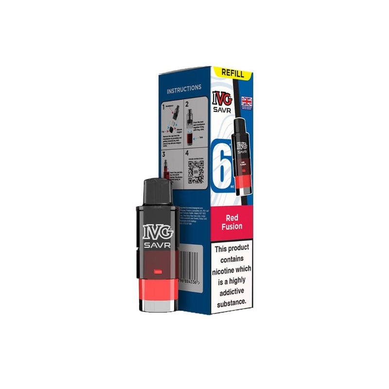 I VG Vaping Products 20mg I VG SAVR Refill Pod Pack 3000 Puffs