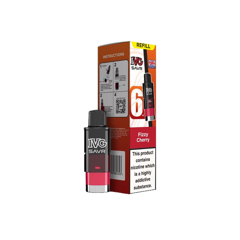I VG Vaping Products 20mg I VG SAVR Refill Pod Pack 3000 Puffs