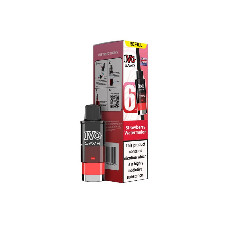 I VG Vaping Products 20mg I VG SAVR Refill Pod Pack 3000 Puffs