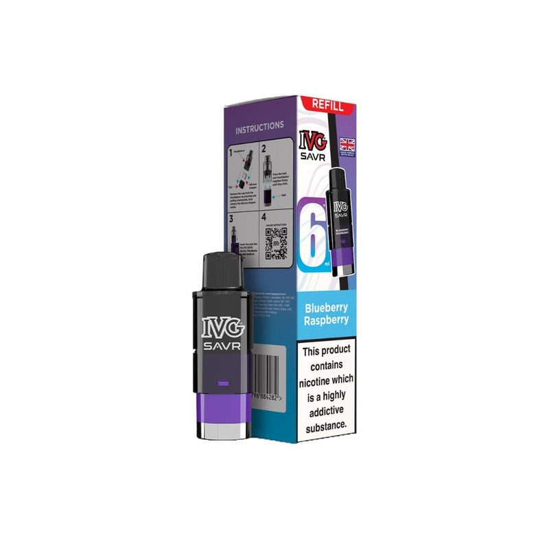 I VG Vaping Products 20mg I VG SAVR Refill Pod Pack 3000 Puffs