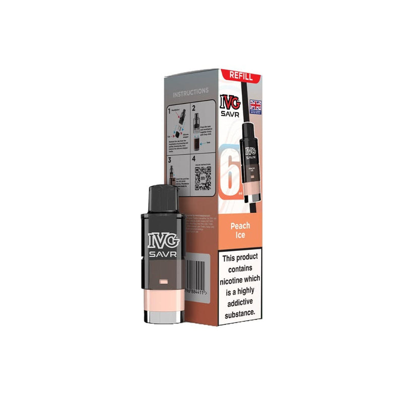 I VG Vaping Products 20mg I VG SAVR Refill Pod Pack 3000 Puffs