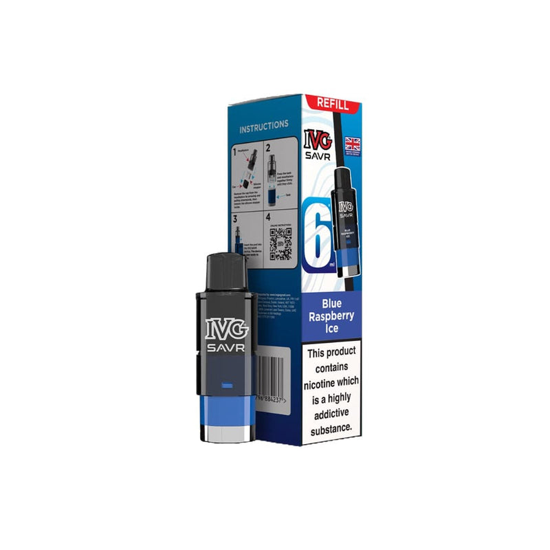 I VG Vaping Products 20mg I VG SAVR Refill Pod Pack 3000 Puffs