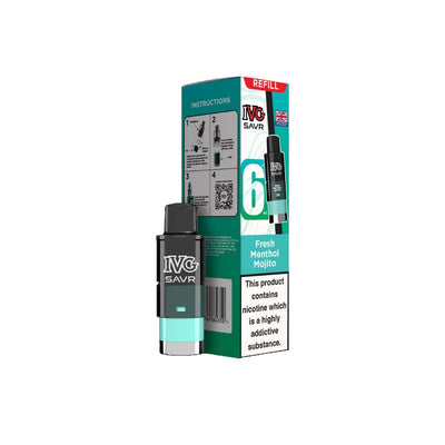 I VG Vaping Products 20mg I VG SAVR Refill Pod Pack 3000 Puffs