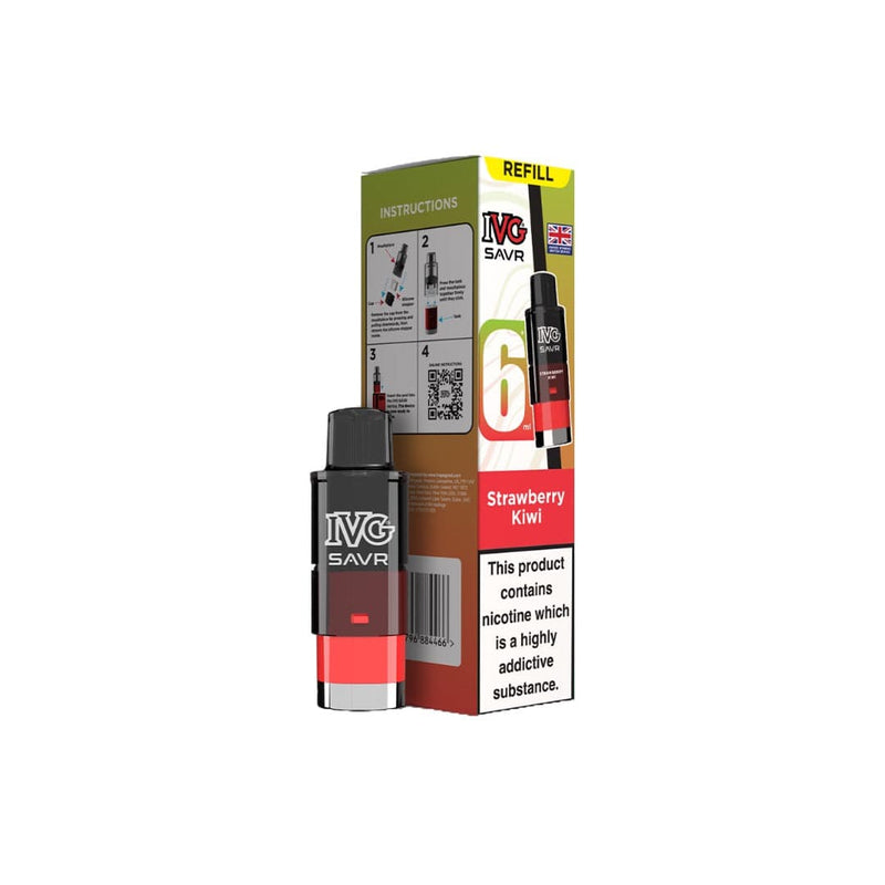 I VG Vaping Products 20mg I VG SAVR Refill Pod Pack 3000 Puffs