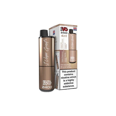 I VG Vaping Products IVG 2400 4 in 1 Multi Edition 20mg Rechargeable Pod Vape Kit 2400 Puffs