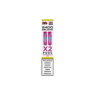 I VG Vaping Products IVG 2400 Reload 20mg Prefilled Pods 2ml 2400 Puffs 2 Pcs