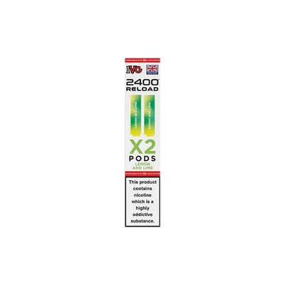 I VG Vaping Products IVG 2400 Reload 20mg Prefilled Pods 2ml 2400 Puffs 2 Pcs
