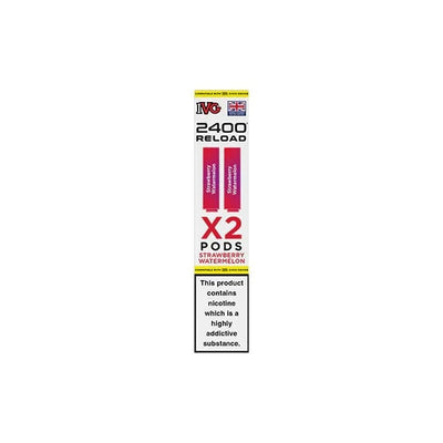 I VG Vaping Products IVG 2400 Reload 20mg Prefilled Pods 2ml 2400 Puffs 2 Pcs