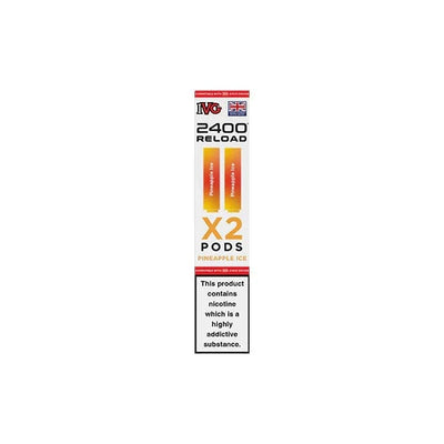 I VG Vaping Products IVG 2400 Reload 20mg Prefilled Pods 2ml 2400 Puffs 2 Pcs