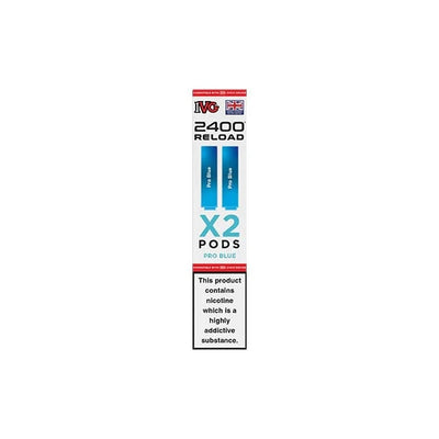 I VG Vaping Products IVG 2400 Reload 20mg Prefilled Pods 2ml 2400 Puffs 2 Pcs