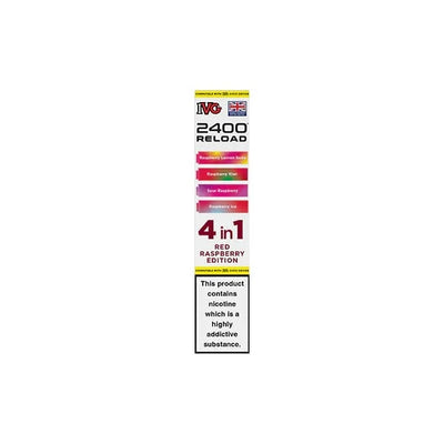 I VG Vaping Products IVG 2400 Reload Multi Edition 20mg Prefilled Pods 2ml 2400 Puffs 4 Pcs