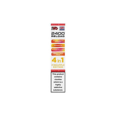 I VG Vaping Products IVG 2400 Reload Multi Edition 20mg Prefilled Pods 2ml 2400 Puffs 4 Pcs